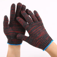 Work Gloves Cotton Blend Non-Slip Nylon Construction Site Protective Gloves