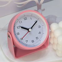Kids ABS Silent Quartz Alarm Clock for Students, Desk or Wall Mount