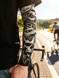 UV Protection Cooling Arm Sleeves for Outdoor Activities, Tattoo Cover Up, Sun Protection
