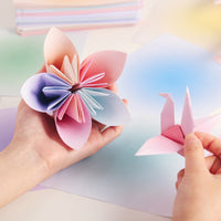 Origami Paper Square Gradient Color for Crafts and Gifts