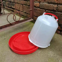 Chicken Feeder and Waterer Set for Poultry Chicks Ducks Geese