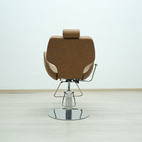 Adjustable Swivel Hydraulic Reclining Barber Chair for Salon and Hairdressing