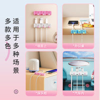 Wall-Mounted Toggle Switch Cable Organizer for Desktop and Car