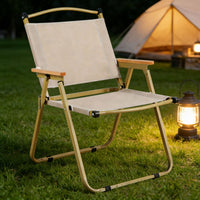 Portable Aluminum Alloy Folding Camping Chair for Outdoor Picnic Fishing