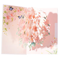 3D Flower Bouquet Greeting Card for Mother's Day, Teacher's Day, Thanksgiving, Nurse's Day, Women's Day, New Year, Employee Birthday