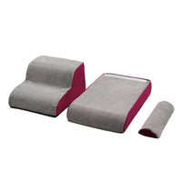 Pet Foam Ramp Steps for Small Dogs & Cats - Washable, Detachable Multi-functional Climbing Ladder for Senior Pets