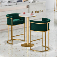 Nordic Marble Bar Table and Stool Set for Home or Office