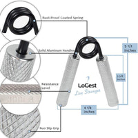 Metal Hand Gripper Strength Trainer for Finger and Forearm Exercise