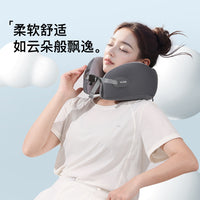 ETRAVEL Memory Foam U-Shaped Travel Neck Pillow for Office Naps & Cervical Support