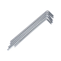 L-shaped Galvanized Iron Tent Stakes for Sand and Wind Resistance