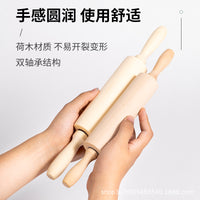 Pottery Clay Rolling Pin Clay Slab Forming Tool Embossing Stick for Ceramic Art and Sculpture