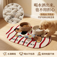 Waterproof Non-Slip Pet Feeding Mat for Cats and Dogs