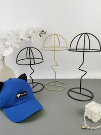 Iron Art Hat Display Stand for Home and Store