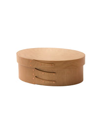 Oakliving Birchwood Japanese Shaker Box with Lid, Handmade Desktop Storage Organizer