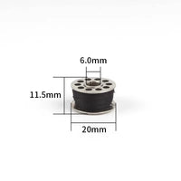 Household Mini Sewing Machine Original Dedicated Colored Bobbin Thread Core 505A Universal Metal Iron Bobbin Spool