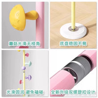 Kids' Floor Standing Coat Rack with Hat and Bag Hooks for Bedroom and Living Room