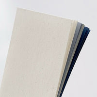 Milk Salt Coast Specialty Paper Loose-Leaf Notebook Refill Inserts M5 A7 A6 Sea Blue Fresh Mixed Material Paper