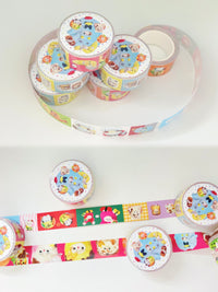 Original Hamster Washi Tape Cute High Saturation Hand-Painted Contrast Color