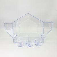 Window Bird Feeder Outdoor Transparent Birdhouse for Wild Birds
