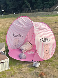 Pop-Up Camping Tent Automatic Instant Setup Portable Sunshade Shelter for Outdoor Activities