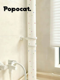 Polka Dot Pipe Decorative Stickers for Kitchen and Bathroom Drain Pipes, Splash-Proof Wall Decals