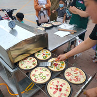 Portable Gas Pizza Oven for Outdoor Commercial Use