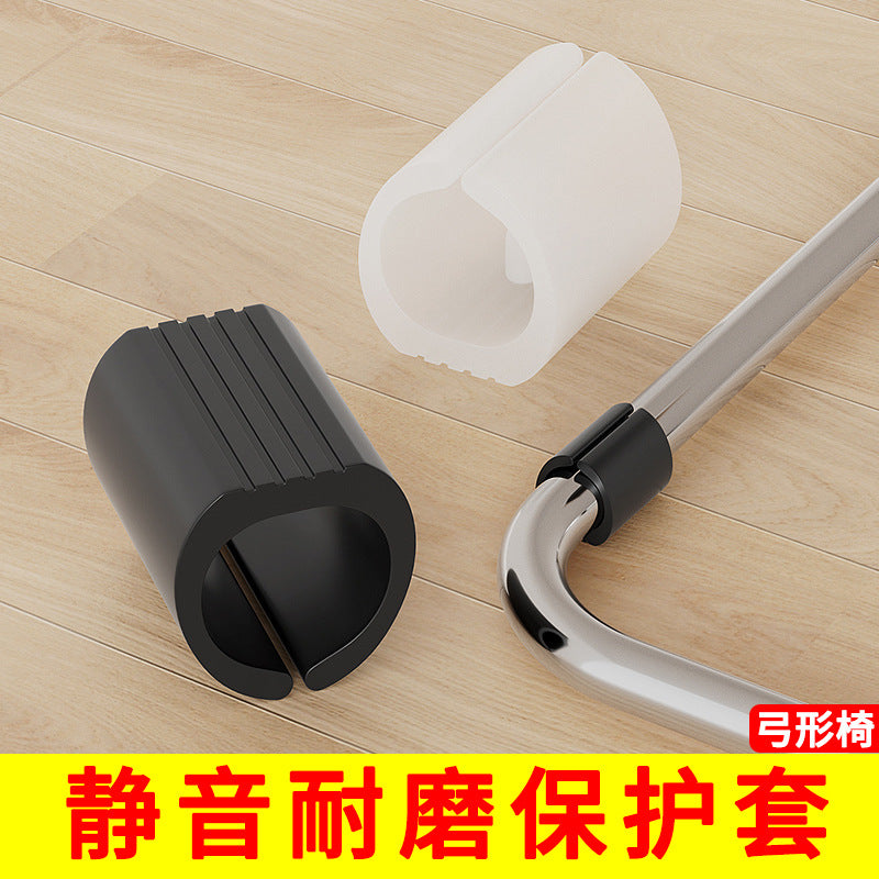 Upgraded Thickened Silent Chair Leg Floor Protectors for Office and Computer Chairs