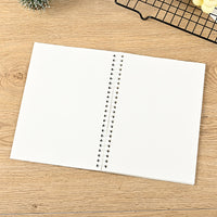 A5 Double-Sided Release Paper Notebook for DIY Stickers and Material Collection