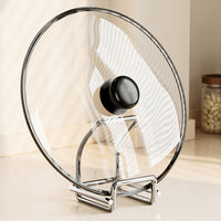 Stainless Steel Pot Lid and Cutting Board Holder for Countertop