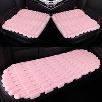 Thickened Bamboo Velvet Car Seat Cushion Set for Winter - Soft & Comfortable