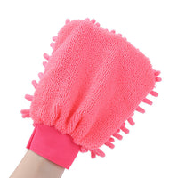 Chenille Car Wash Mitt for Detailing and Cleaning