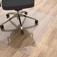 PVC Chair Mat for Hardwood Floors, Clear Desk Chair Mat, Non-Slip Floor Protector for Office and Home