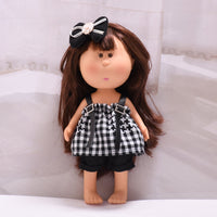 Mia Potato Doll Clothes Set for 24cm Dolls - Overalls Skirt & Pants