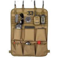 Car Seat Back Organizer Bag Multi-functional Storage for Camping & Outdoor Gear