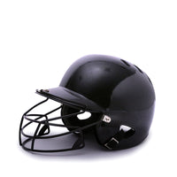 DL Adult Baseball Batting Helmet with Optional Face Mask for Batting and Fielding