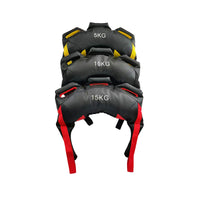 Adjustable Weight Training Power Bag for Squats and Weightlifting, 10-12kg
