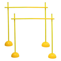 Soccer Training Agility Hurdle Poles for Drills and Obstacle Courses