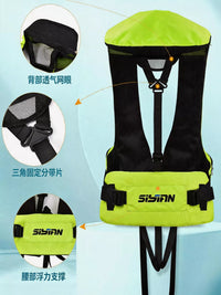 Adult Fishing Life Vest with High Buoyancy for Boating and Sea Fishing