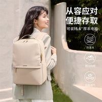 GOLF Women's Lightweight 15.6-inch Laptop Backpack, Water-Resistant Commuter Travel Bag