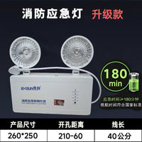 Emergency Exit Sign Light, 24-220V Dual-Function Evacuation Indicator and Emergency Lighting