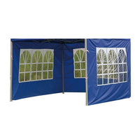 Outdoor Folding Canopy Tent Side Wall with Window for Stall Market Rain Shelter