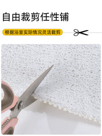 PVC Looped Coil Non-Slip Bath Mat for Shower and Bathroom