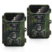 Outdoor Infrared Trail Camera with Night Vision, Waterproof Motion Sensor for Wildlife Monitoring