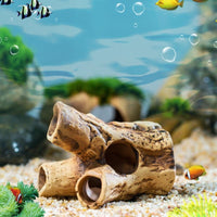 Aquarium Decorative Hideaway Cave for Fish and Shrimp Breeding