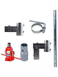 Drill Rig Jack Stand Connectors and Accessories for Water Drills