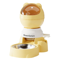 Automatic Pet Feeder with Puzzle Dispenser for Cats and Dogs