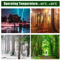 Outdoor Infrared Trail Camera with Night Vision, Waterproof Motion Sensor for Wildlife Monitoring