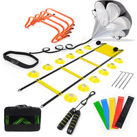 Portable Soccer Training Agility Ladder Set for Youth Outdoor Practice