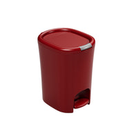 12L Pedal Trash Can with Lid for Kitchen, Living Room, and Bathroom