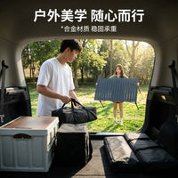 Portable Folding Camping Table with Chairs Set for Outdoor Picnic